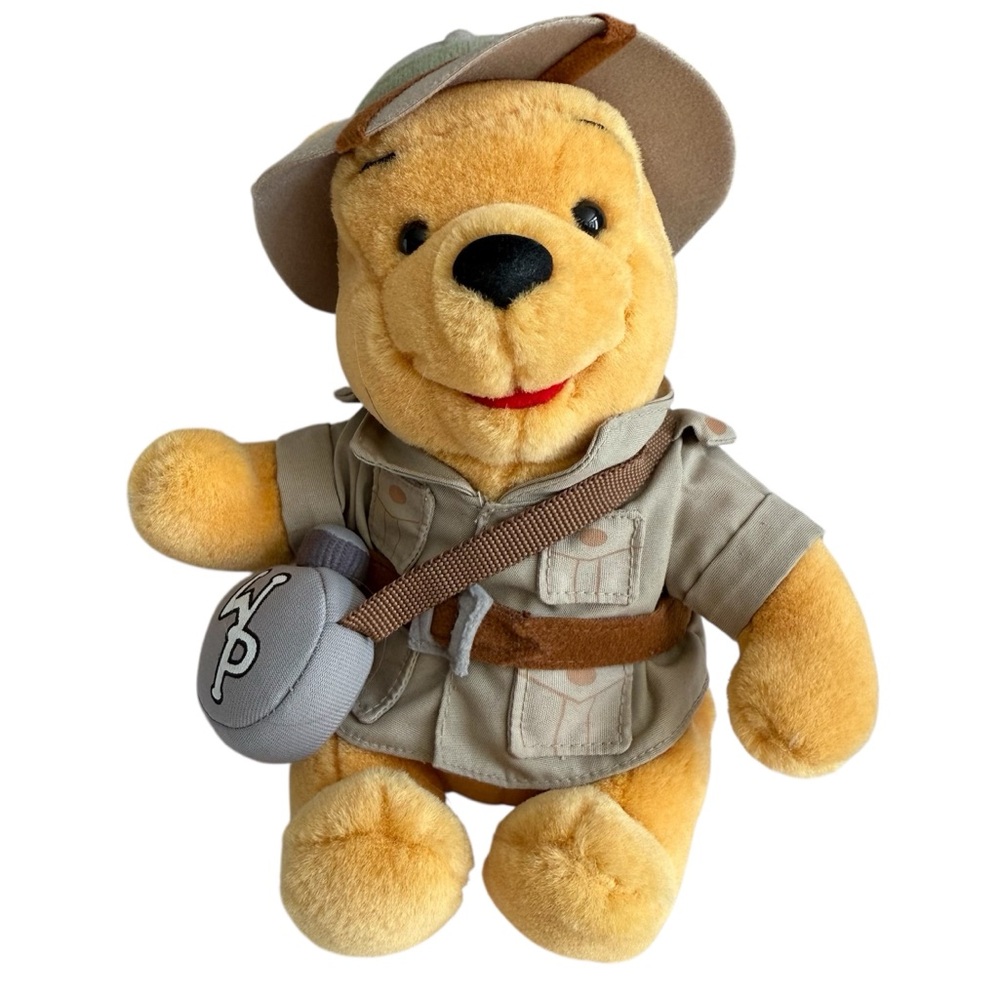 VTG DISNEY WINNIE THE POOH Safari Plush Toy